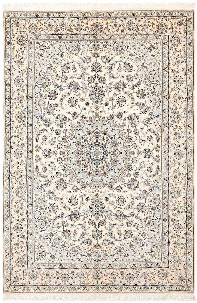 5' 5 x 7' 11 Hand Knotted Nain Rug