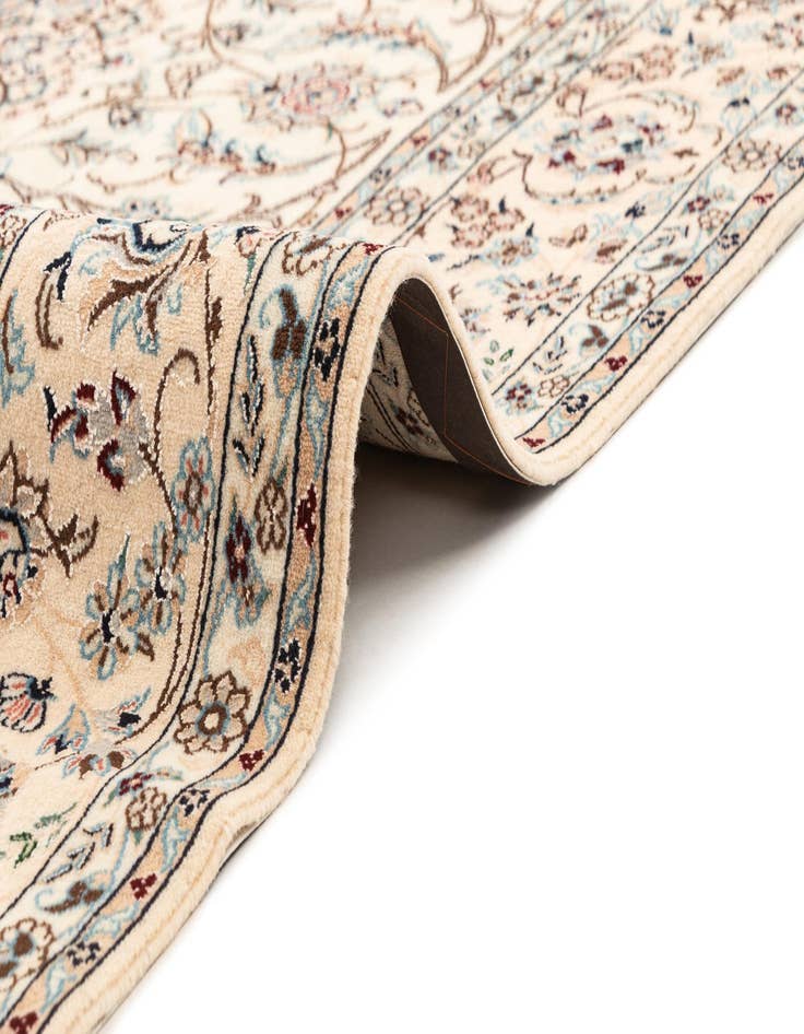 Detail image of 5' 8 x 8' 7 Hand Knotted Nain Rug