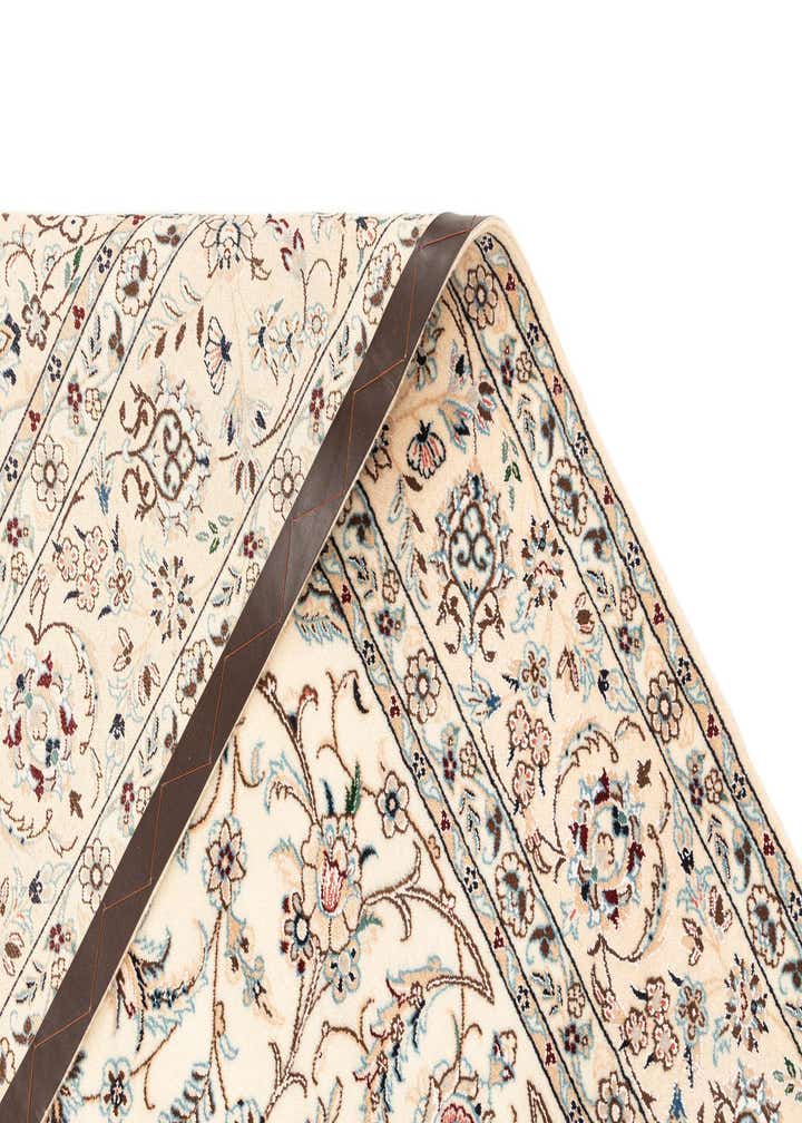 5' 8 x 8' 7 Hand Knotted Nain Rug