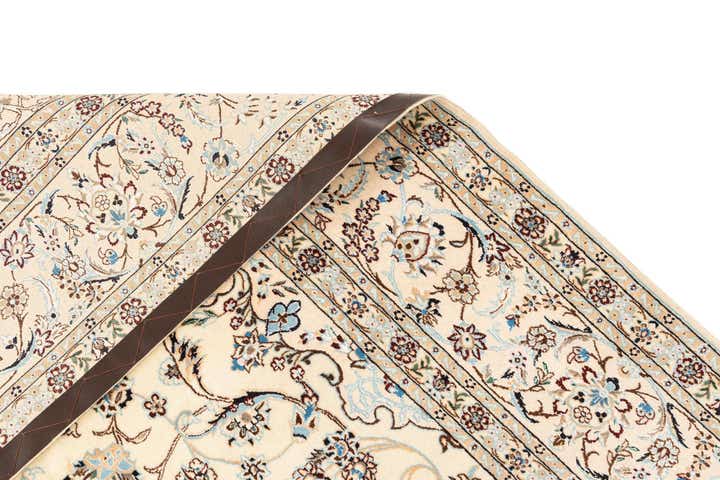 6' 9 x 10' Hand Knotted Nain Rug