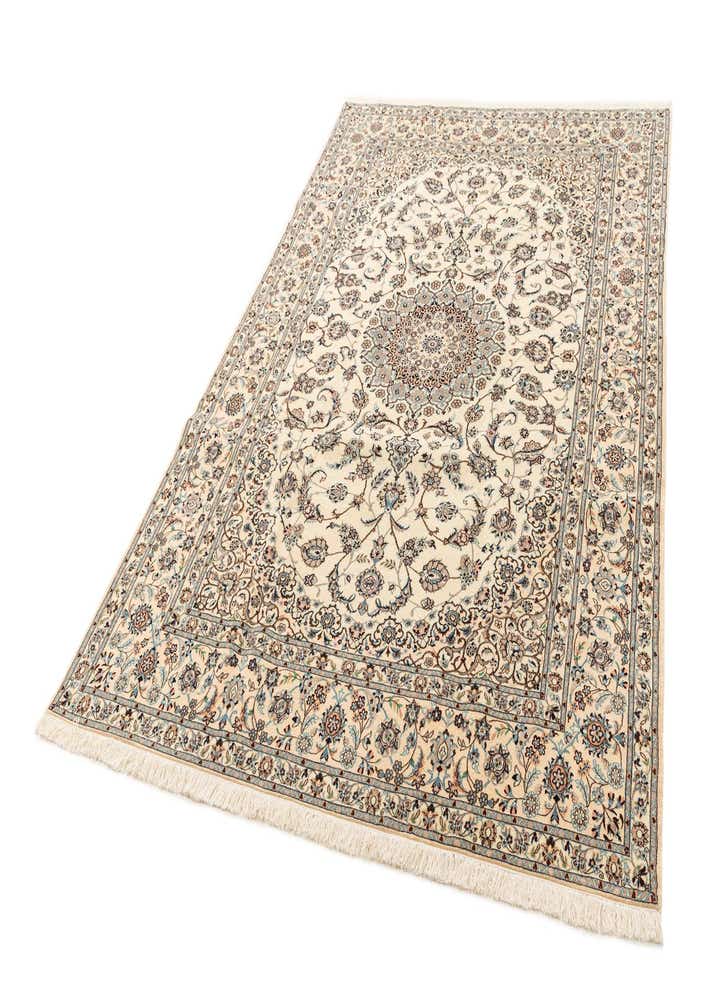 6' 10 x 10' 3 Hand Knotted Nain Rug