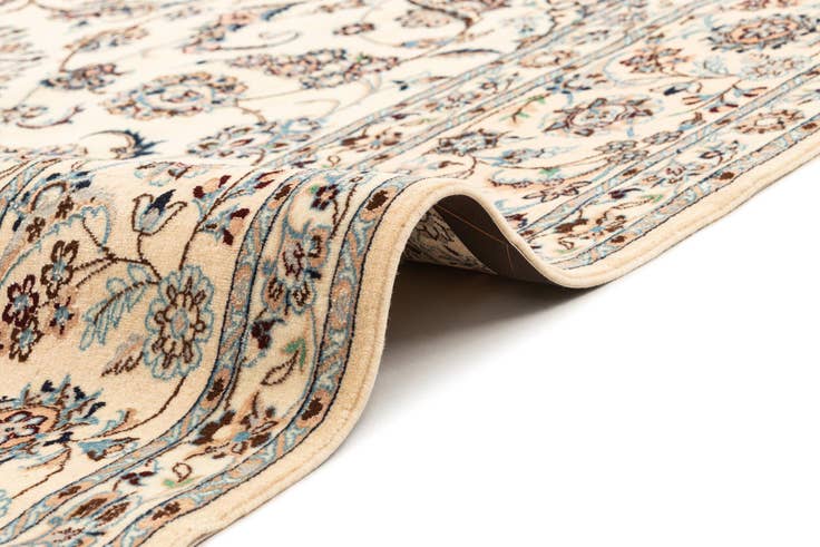Detail image of 6' 10 x 10' 3 Hand Knotted Nain Rug