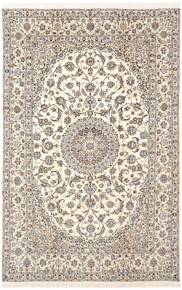 6' 10 x 10' 3 Hand Knotted Nain Rug