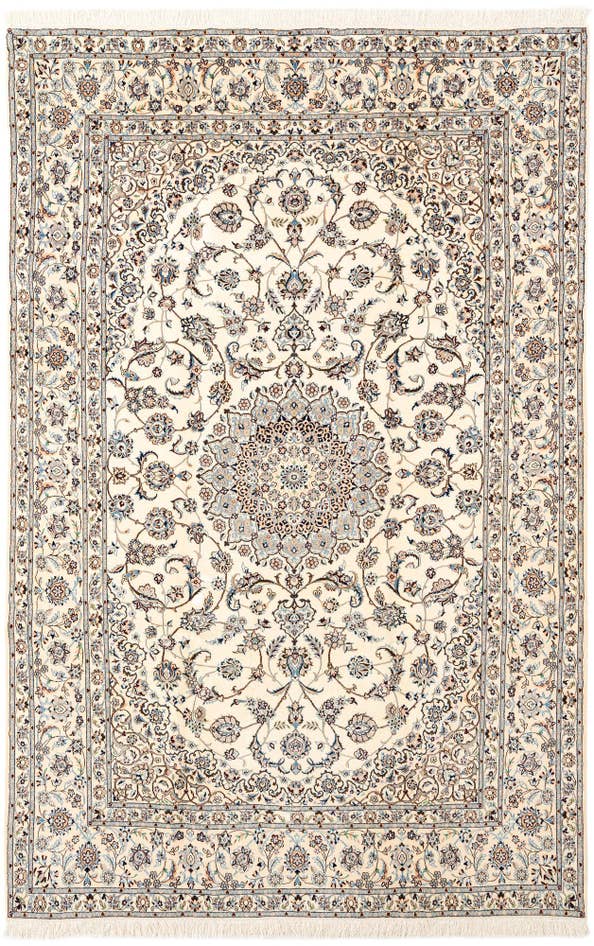 Detail image of 6' 10 x 10' 3 Hand Knotted Nain Rug
