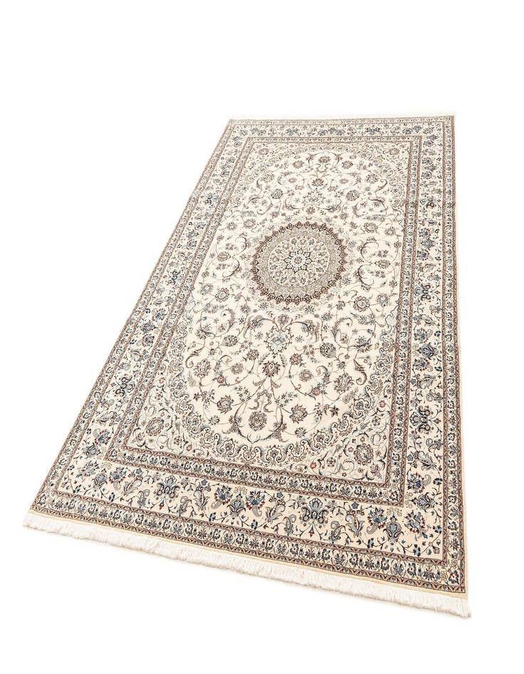 Detail image of 6' 10 x 10' 2  Hand Knotted Nain Rug