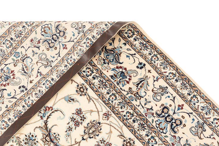 Detail image of 6' 10 x 10' 2 Hand Knotted Nain Rug