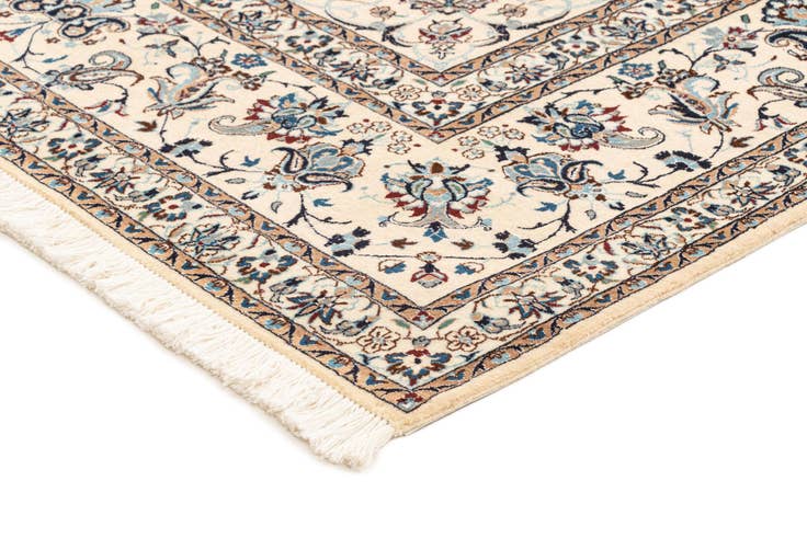 Detail image of 6' 10 x 10' 2 Hand Knotted Nain Rug