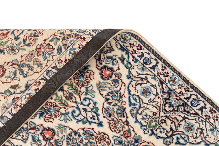 Detail image of 1' 7 x 5' 4 Hand Knotted Nain Rug