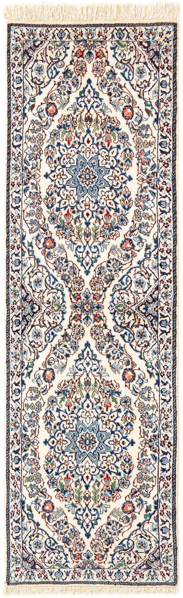 1' 7 x 5' 4 Hand Knotted Nain Rug