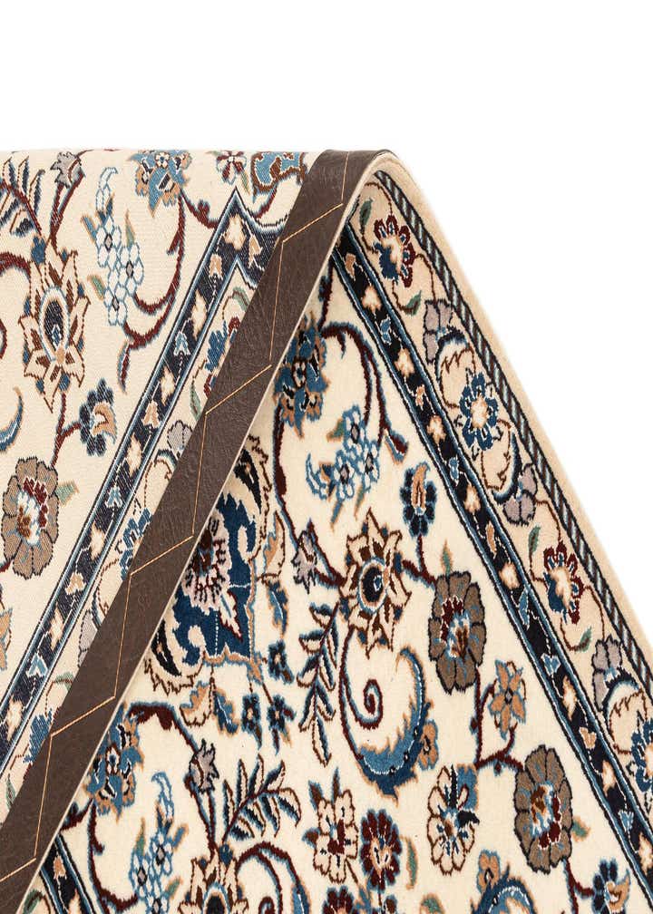 1' 7 x 9' 9 Hand Knotted Nain Rug