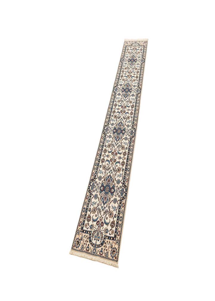 1' 7 x 9' 9 Hand Knotted Nain Rug