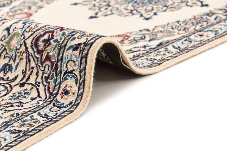 Detail image of 1' 7 x 5' 5 Hand Knotted Nain Rug