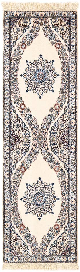 Detail image of 1' 7 x 5' 5 Hand Knotted Nain Rug