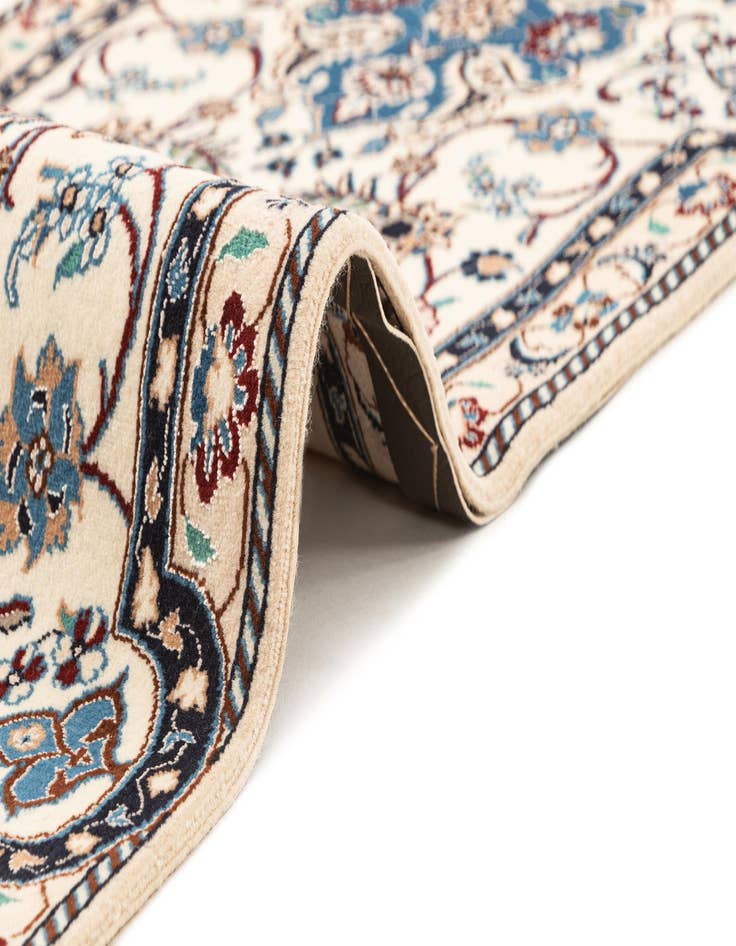Detail image of 1' 7 x 9' 6 Hand Knotted Nain Rug