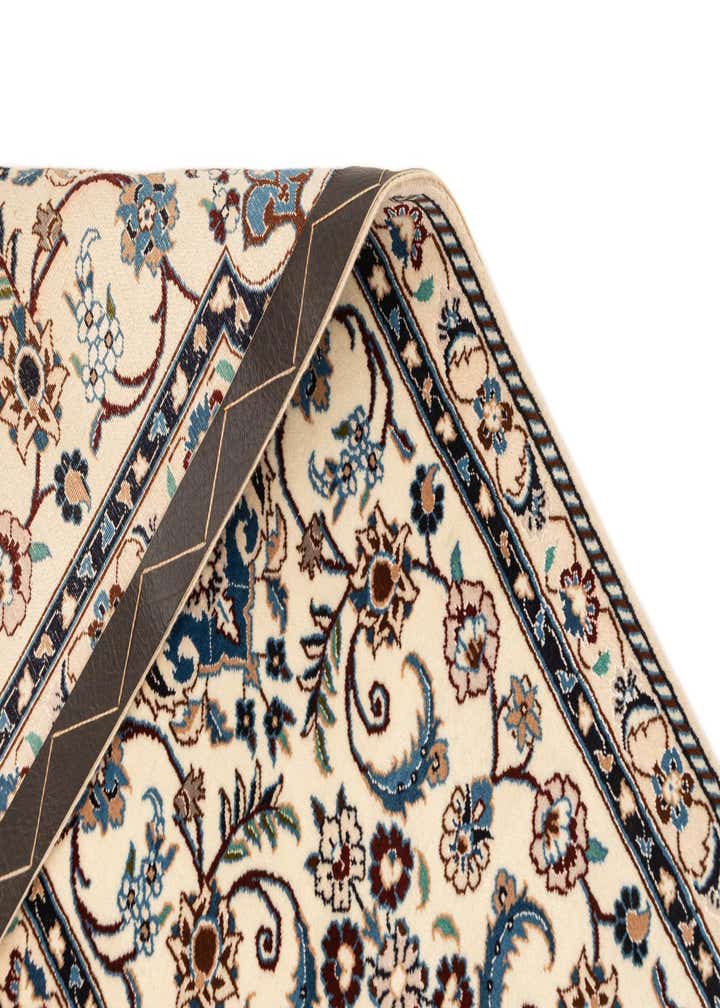 1' 7 x 9' 6 Hand Knotted Nain Rug