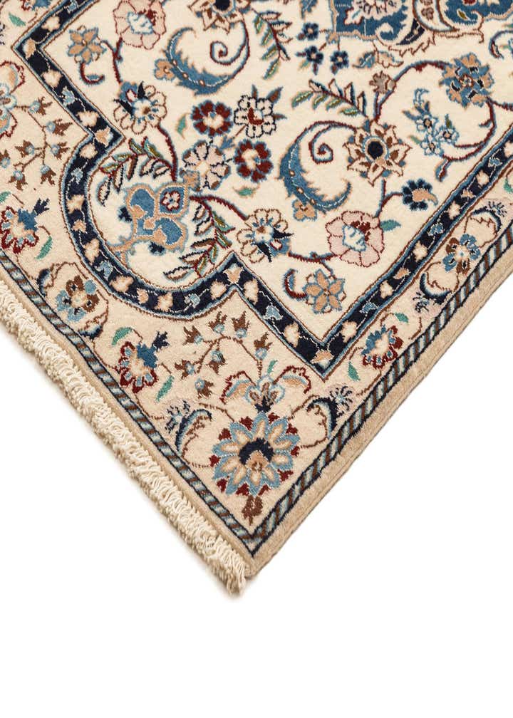 1' 7 x 9' 6 Hand Knotted Nain Rug