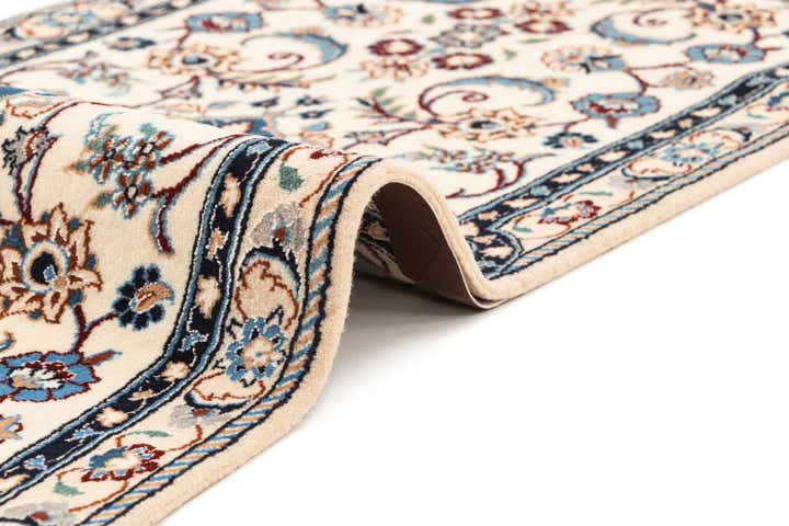 1' 8 x 7' 3 Hand Knotted Nain Rug
