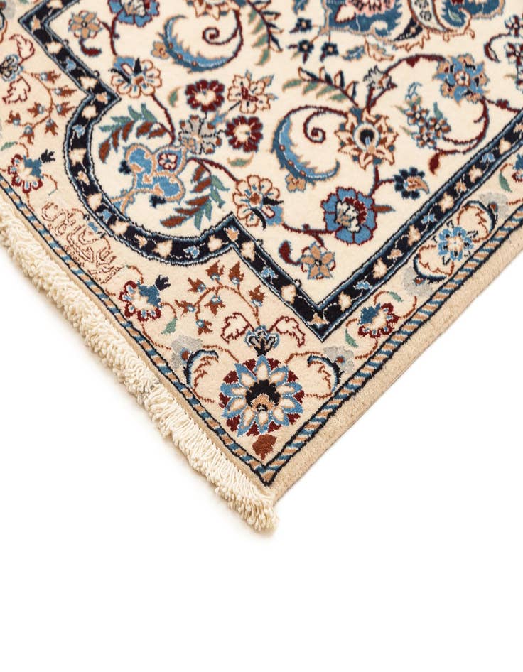 Detail image of 1' 8 x 7' 3  Hand Knotted Nain Rug