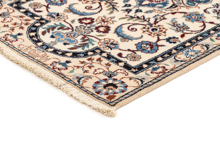 1' 8 x 7' 3 Hand Knotted Nain Rug