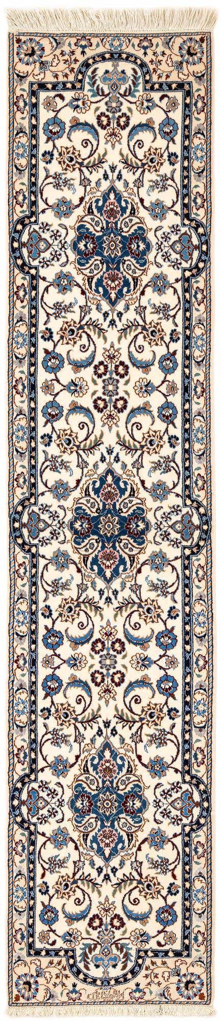 1' 8 x 7' 3 Hand Knotted Nain Rug