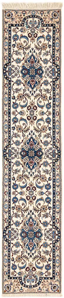 1' 8 x 7' 3 Hand Knotted Nain Rug