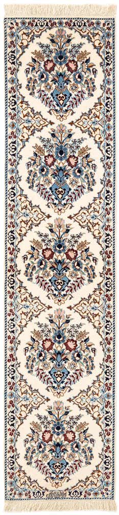 1' 7 x 6' 7 Hand Knotted Nain Rug