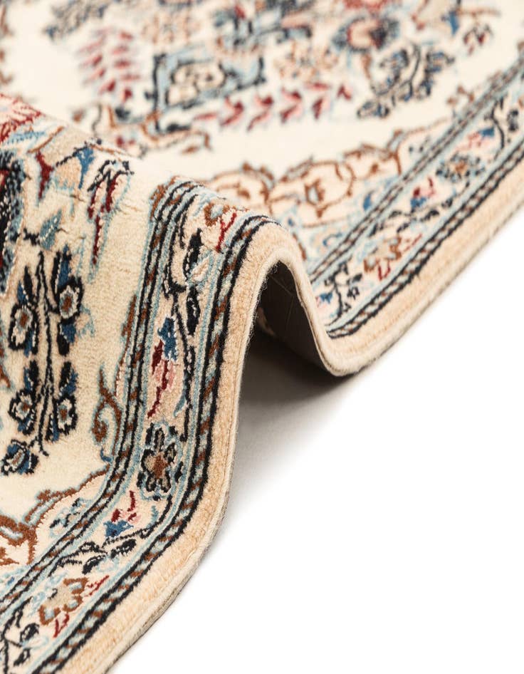 Detail image of 1' 8 x 6' 10  Hand Knotted Nain Rug