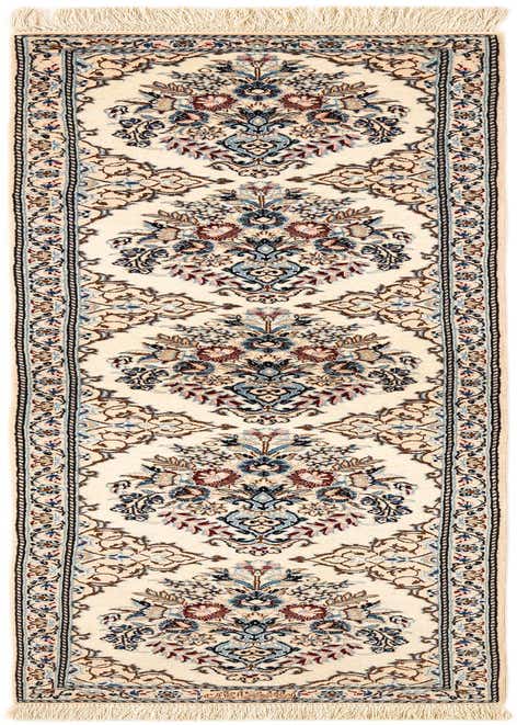 1' 8 x 6' 10 Hand Knotted Nain Rug