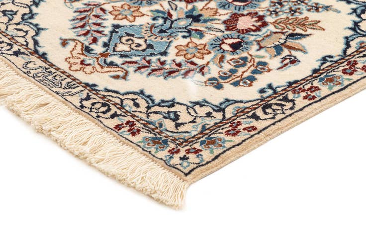 Detail image of 1' 7 x 6' 5 Hand Knotted Nain Rug