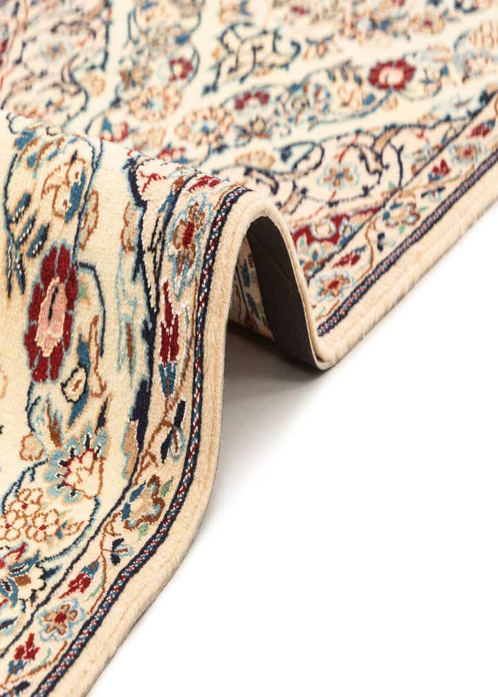 1' 7 x 5' 10 Hand Knotted Nain Rug