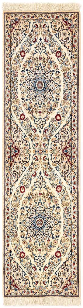 1' 7 x 5' 10 Hand Knotted Nain Rug