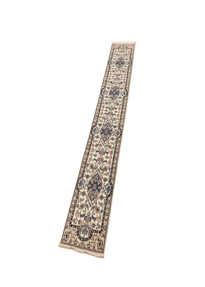 1' 7 x 9' 7 Hand Knotted Nain Rug