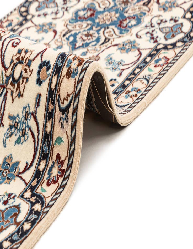 Detail image of 1' 7 x 9' 7 Hand Knotted Nain Rug