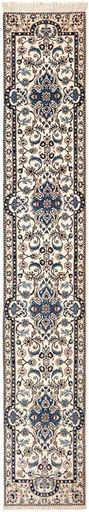 1' 7 x 9' 7 Hand Knotted Nain Rug
