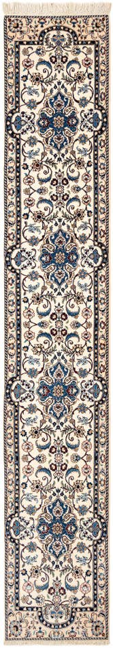 Detail image of 1' 7 x 9' 7 Hand Knotted Nain Rug