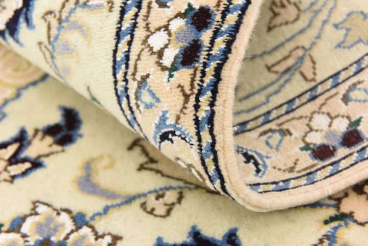 2' 10 x 4' 6 Hand Knotted Nain Persian Rug