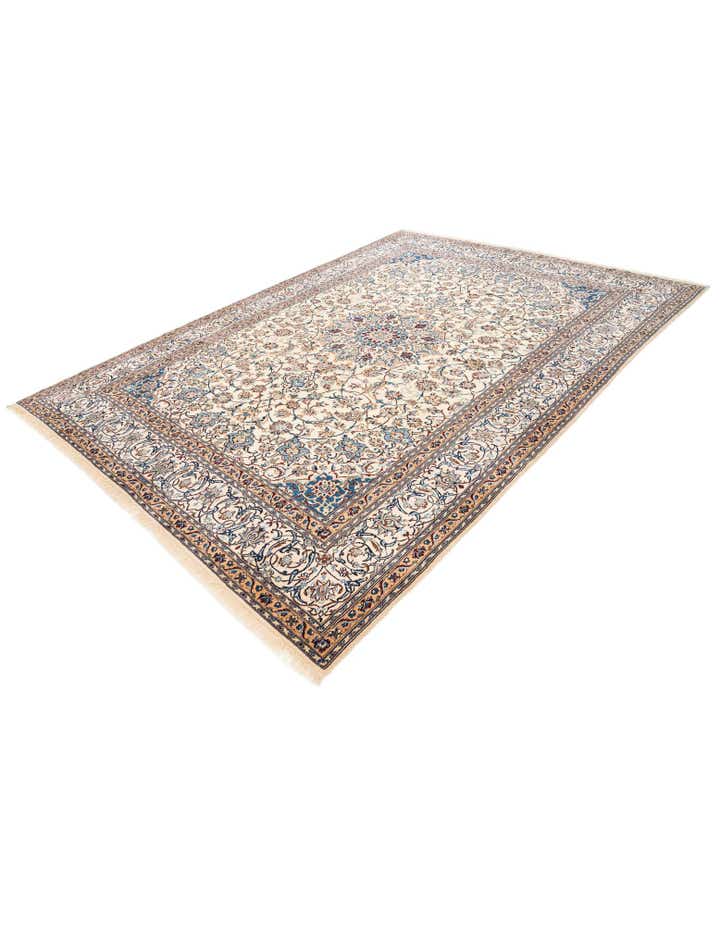 8' 3 x 11' 2 Hand Knotted Nain Persian Rug