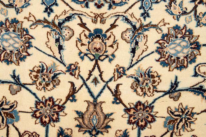 8' 3 x 11' 2 Hand Knotted Nain Persian Rug