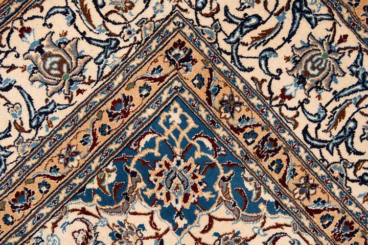 8' 3 x 11' 2 Hand Knotted Nain Persian Rug