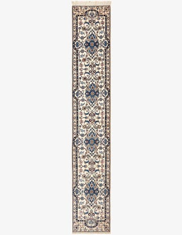 1' 7 x 9' 7 Hand Knotted Nain Rug