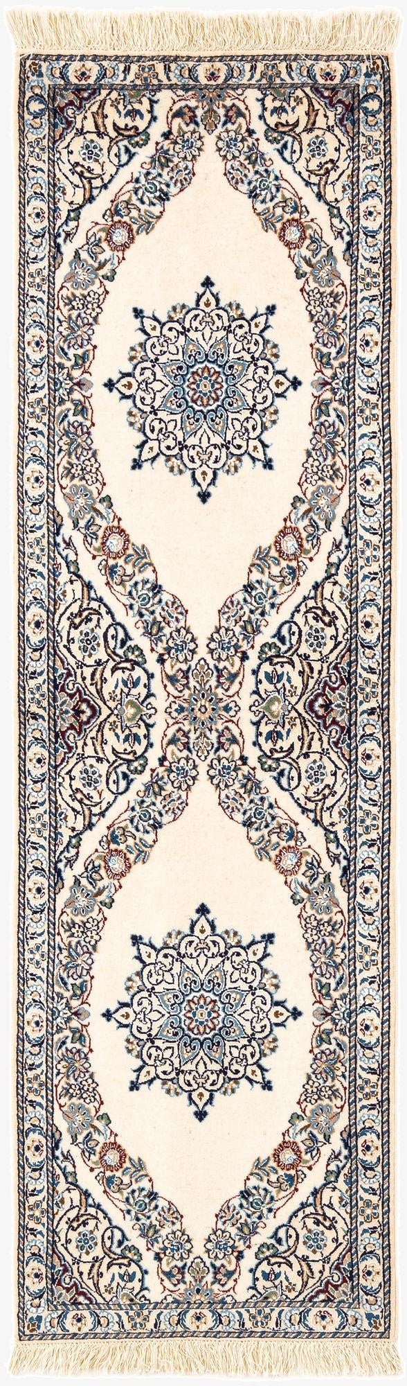 1' 7 x 5' 5  Hand Knotted Nain Rug