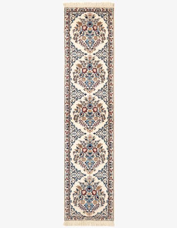 1' 7 x 6' 5 Hand Knotted Nain Rug