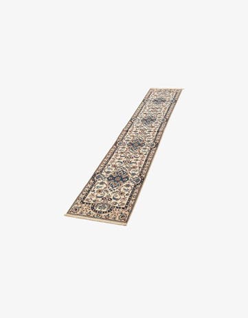 1' 7 x 9' 6 Hand Knotted Nain Rug