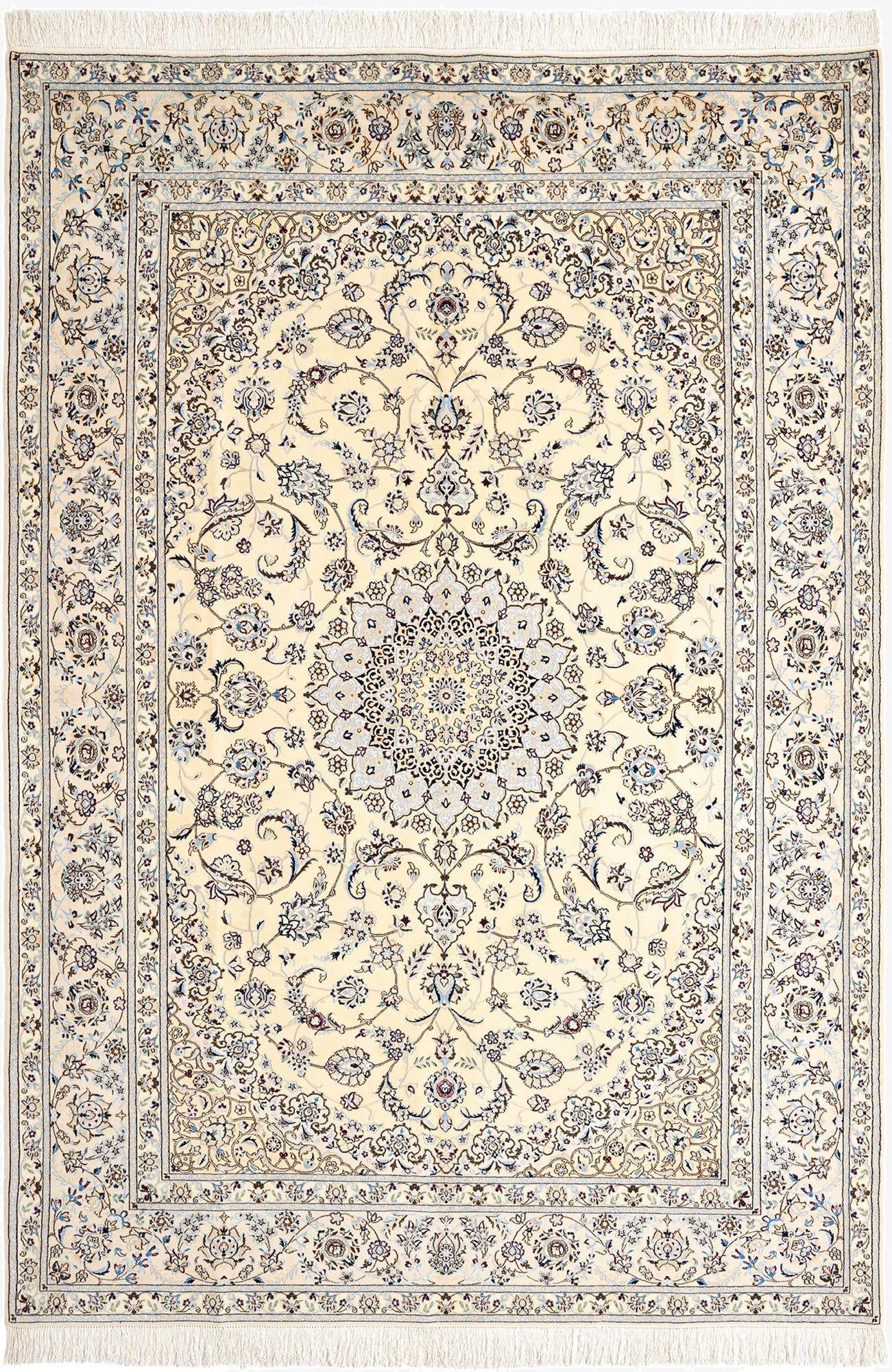 6' 8 x 9' 8 Nain Wool Rug