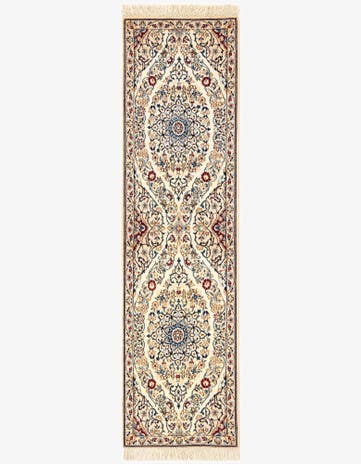 1' 7 x 5' 10 Hand Knotted Nain Rug