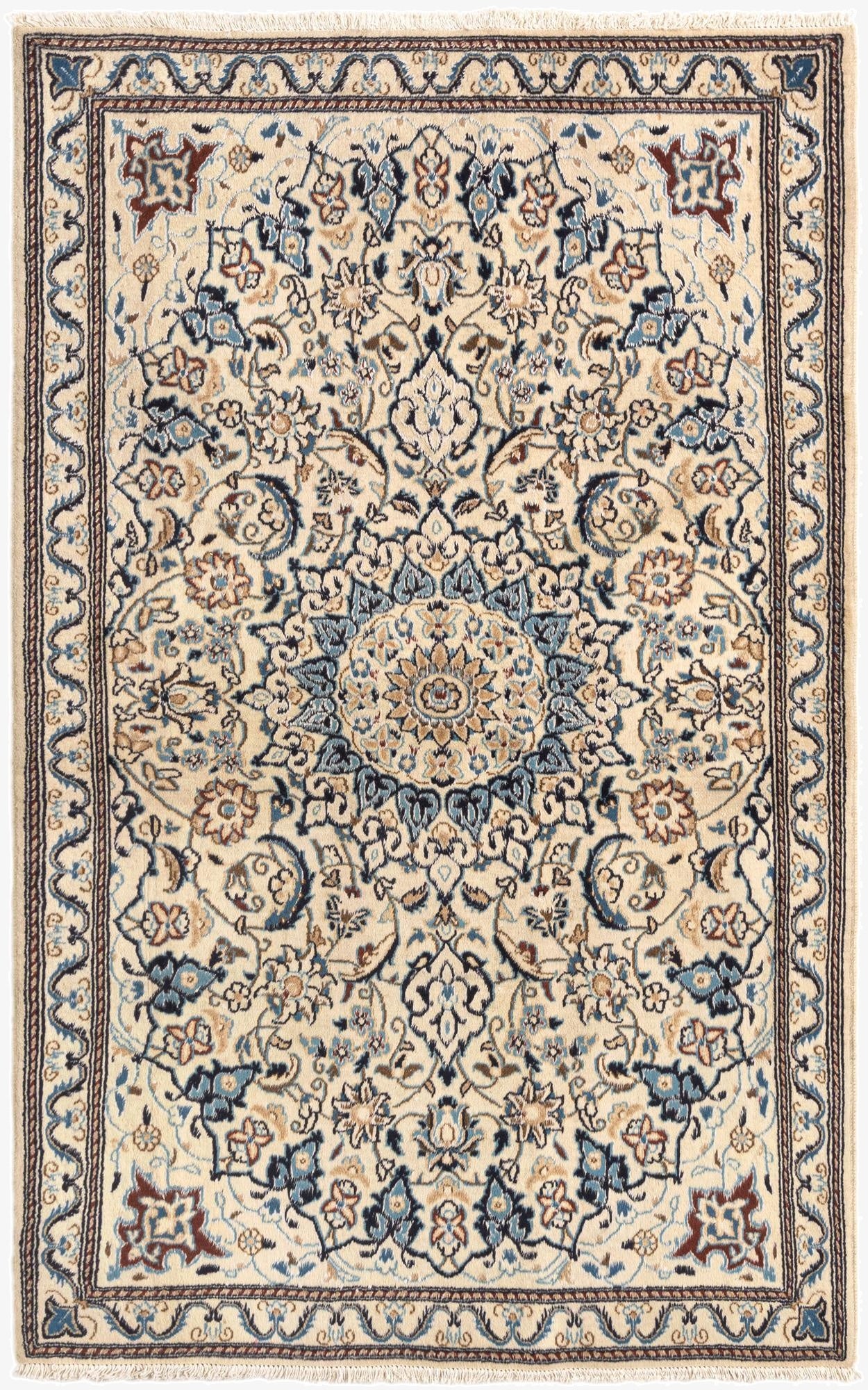 3' 10 x 6' 3 Nain Wool Rug