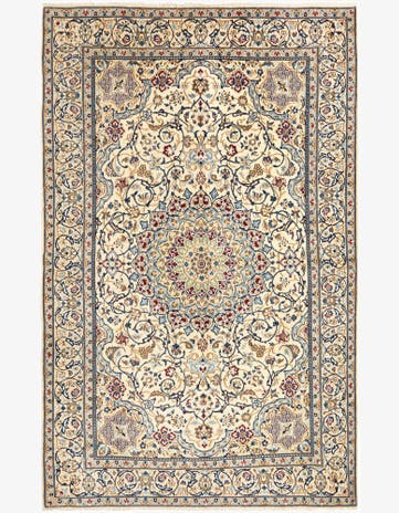 5' 3 x 8' 4 Nain Wool Rug