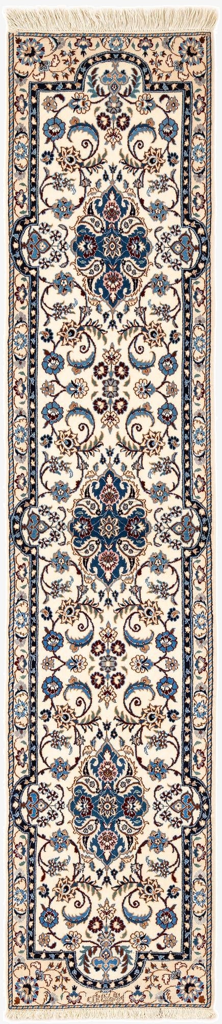 1' 8 x 7' 3  Hand Knotted Nain Rug