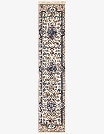 1' 8 x 7' 3 Hand Knotted Nain Rug