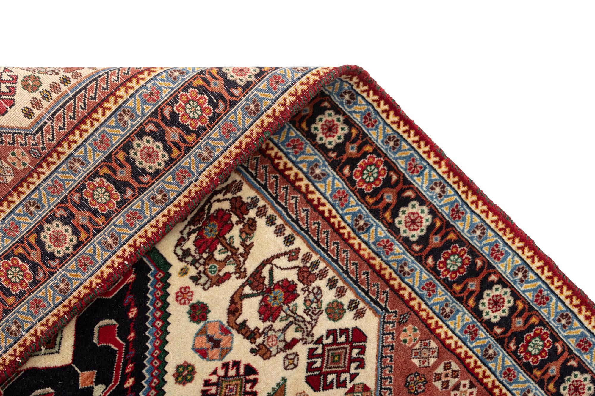 3' 6 x 4' 8 Nasrabad Wool Rug